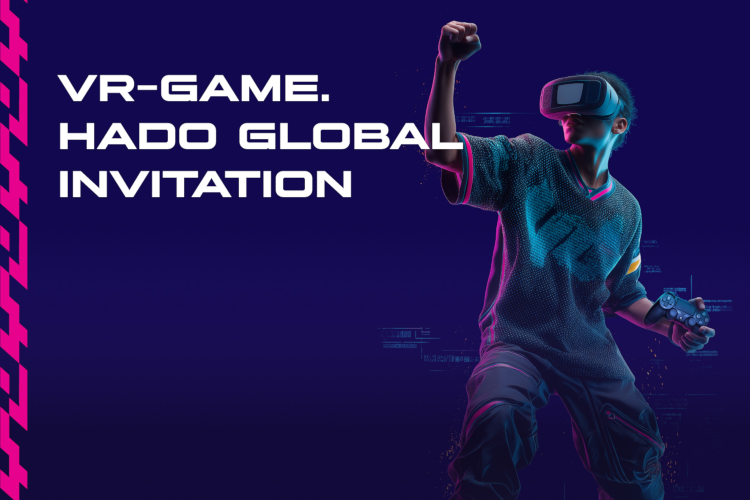 VR-game. HADO Global Invitation